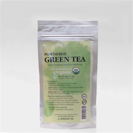 HANKOOK TEA 90 g Organic Powdered Green Tea Culinary Grade Polybag 9104